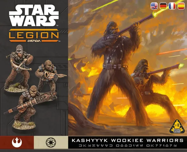 Asmodee Star Wars: Legion Kashyyyk Wookiee-Krieger Tabletop-Erweiterung