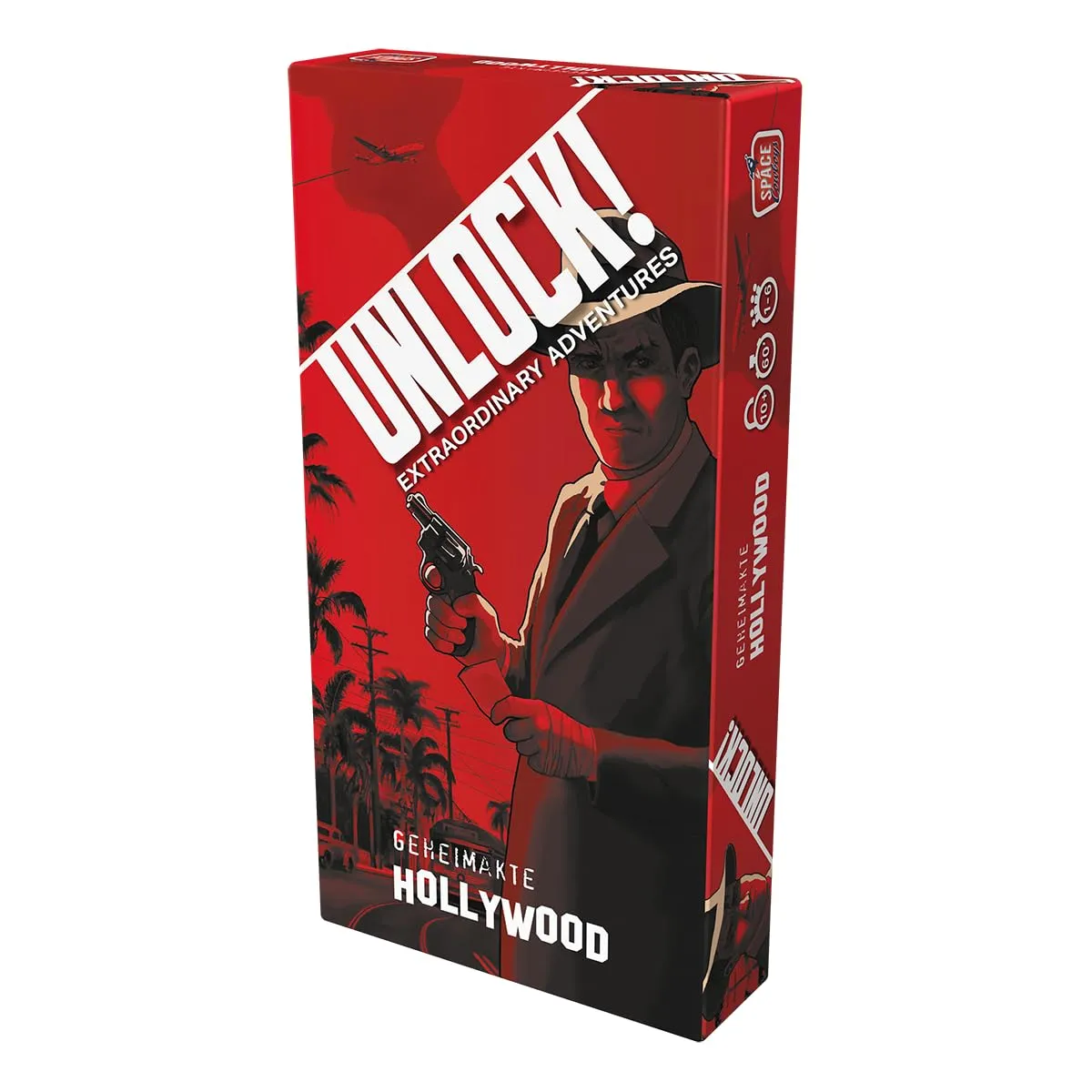 Unlock Geheimakte Hollywood Escape-Rätselspiel Deutsch 1-6 Spieler