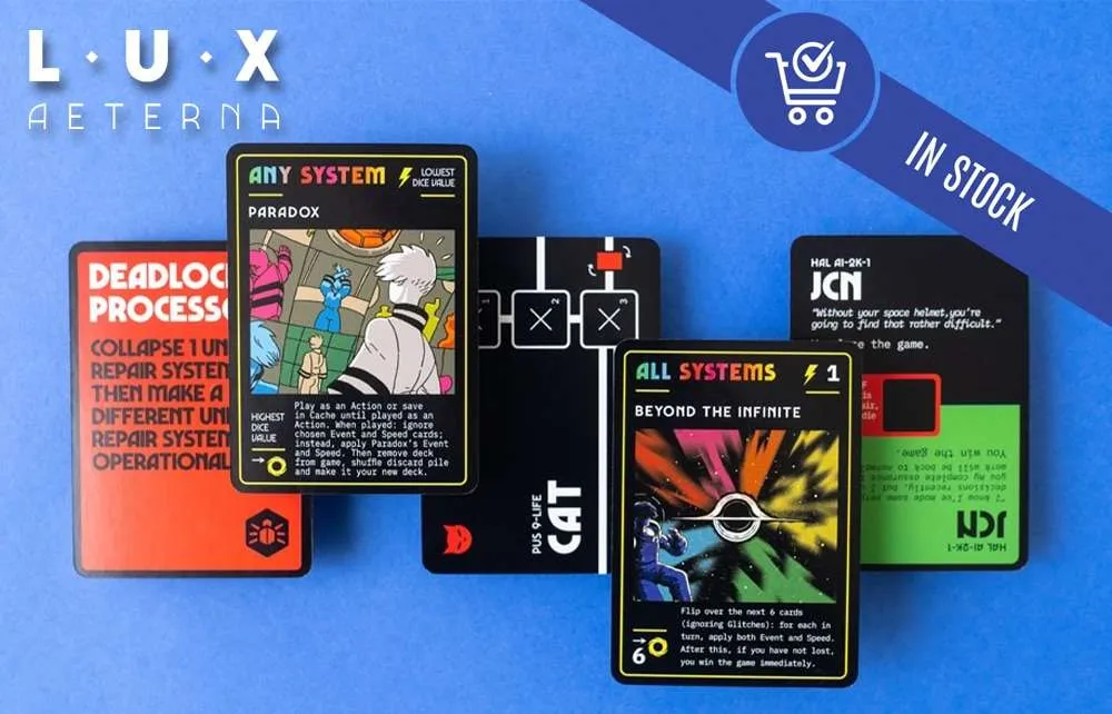Capstone Games Lux Aeterna Promo Pack Erweiterung 5 Karten