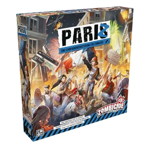 CMON Zombicide 2. Edition PariZ Erweiterung Kampagne Deutsch