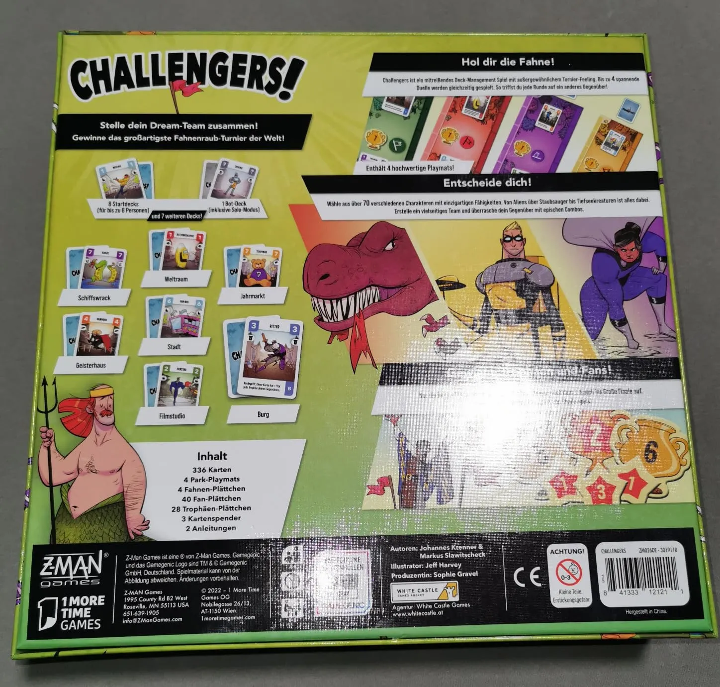 ZMan Challengers Kartenspiel Turnier Kennerspiel des Jahres