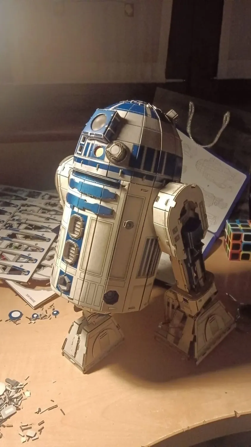 4D Build Star Wars R2-D2 3D-Puzzle 201 Teile