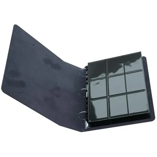 Gamegenic Prime Ring-Binder Sammelordner schwarz 9-Taschen