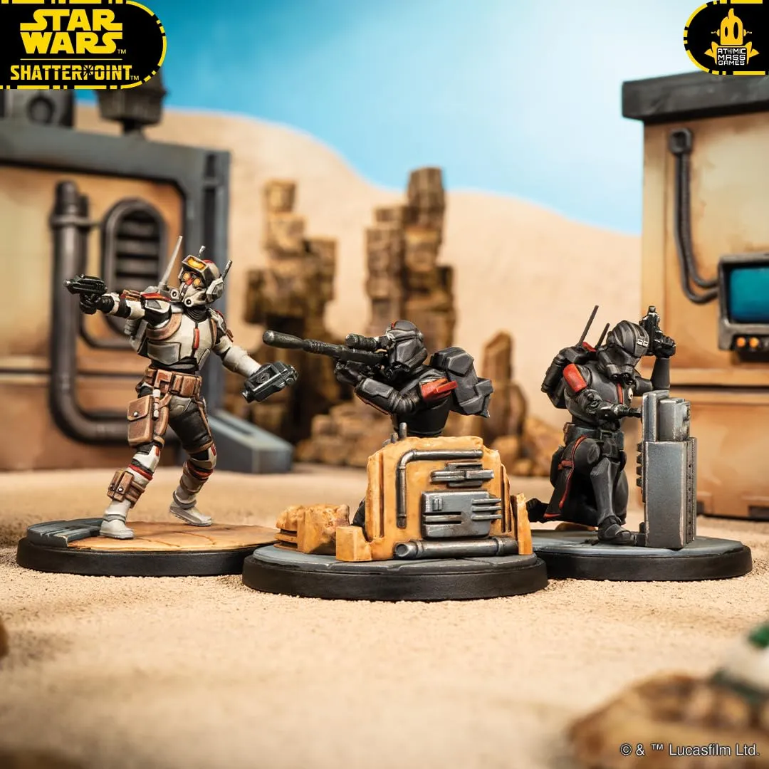Star Wars Shatterpoint Clone Force 99 Squad Pack Erweiterung 5 Miniaturen