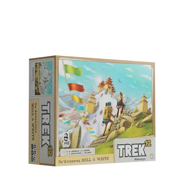 Cranio Trek 12 Himalaya Roll & Write Spiel