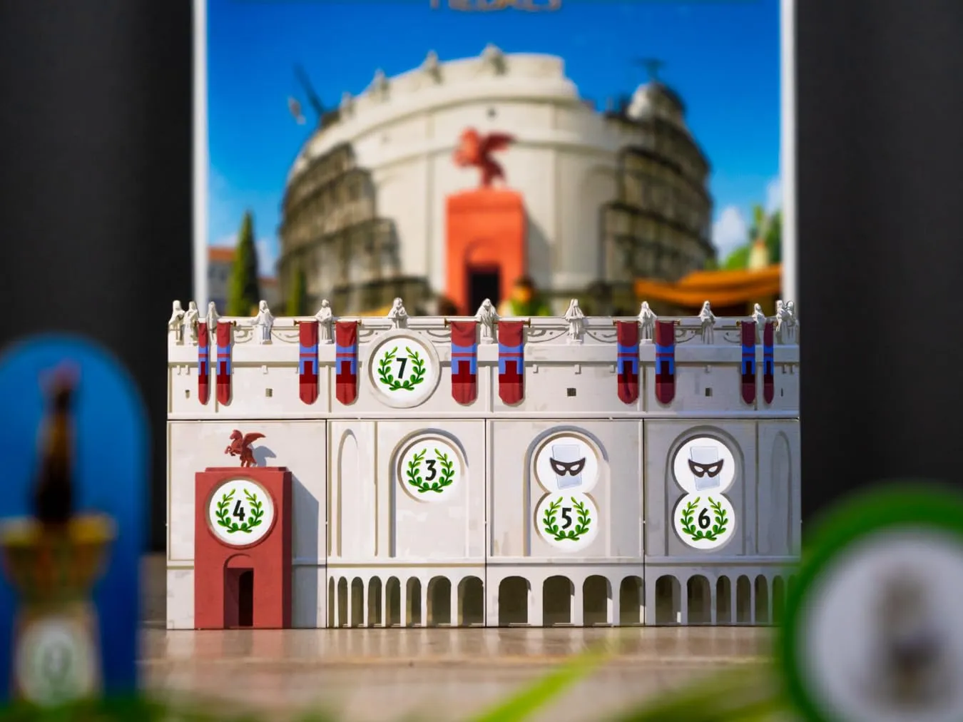 Asmodee 7 Wonders Architects Medals Erweiterung Deutsch