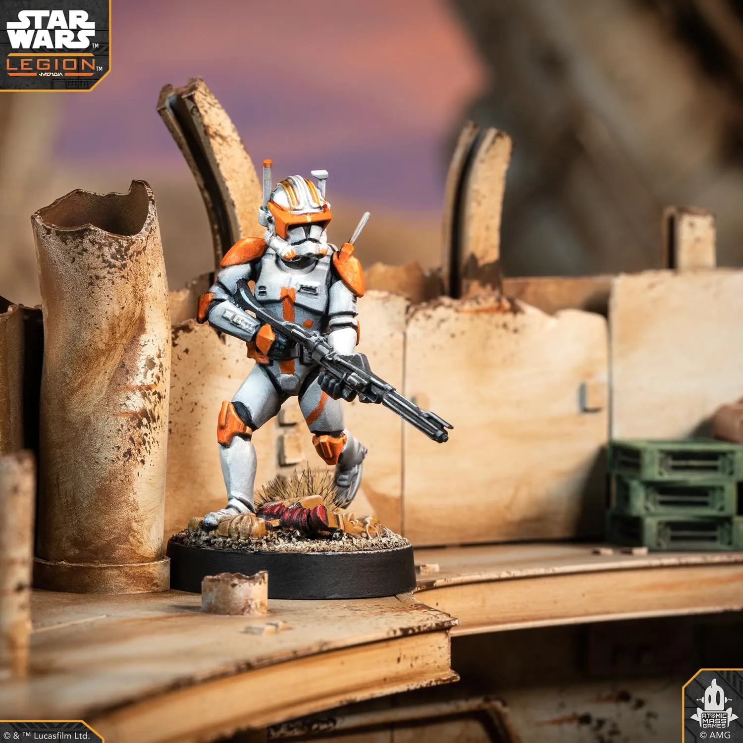 Asmodee Star Wars Legion Clone Commander Cody Erweiterung