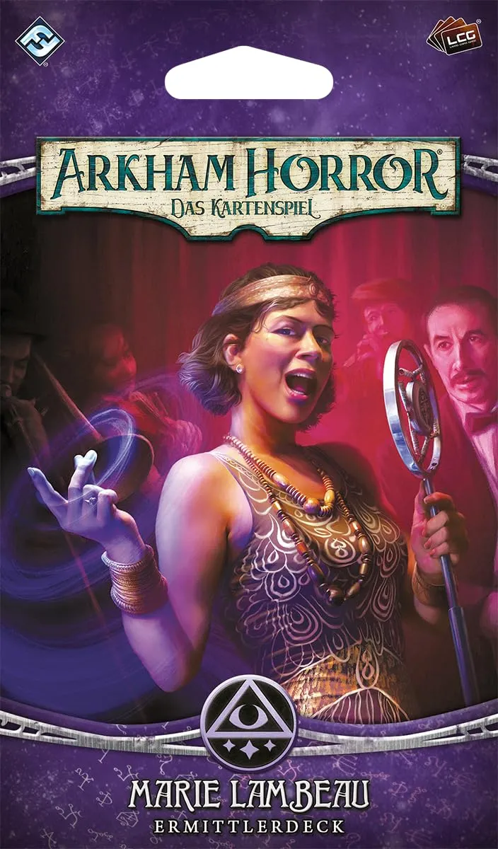 Arkham Horror LCG Marie Lambeau Ermittlerdeck Deutsch Mystiker