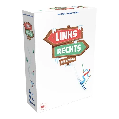 Cojones Links-Rechts-Dilemma Partyspiel ab 18 Deutsch