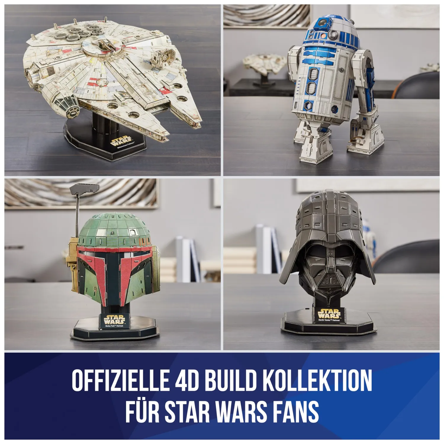 4D Build Star Wars R2-D2 3D-Puzzle 201 Teile