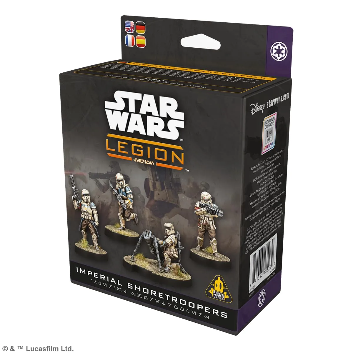 Asmodee Star Wars Legion Imperial Shoretroopers Erweiterung 11 Figuren