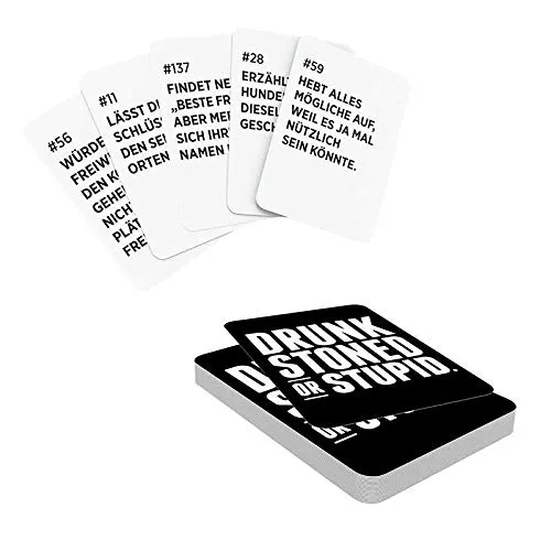 Cojones Drunk, Stoned or Stupid Partyspiel Deutsch ab 18
