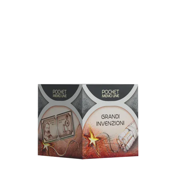 Cranio Pocket Memo Line Große Erfindungen Memo-Spiel