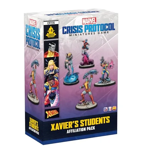 Asmodee Marvel Crisis Protocol Xaviers Students Affiliation Pack