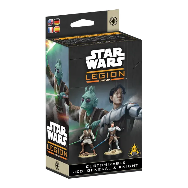 Asmodee Star Wars: Legion Anpassbarer Jedi-General Tabletop-Erweiterung