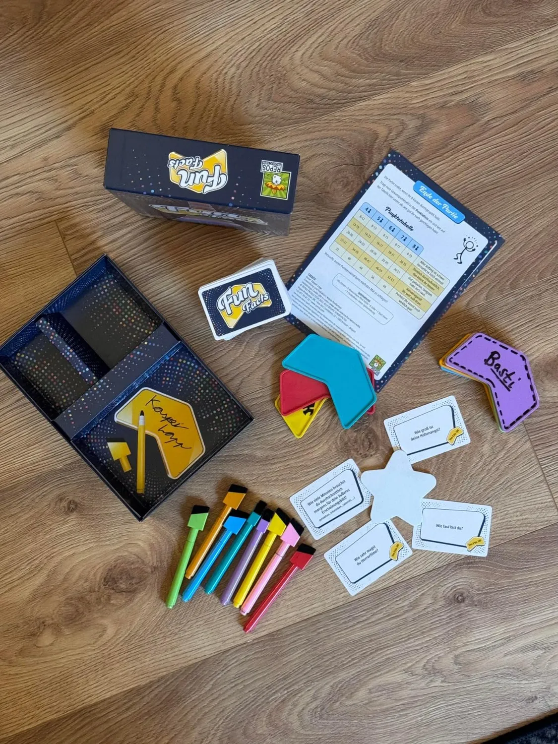 Asmodee Fun Facts Partyspiel kooperativ deutsch