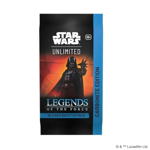 Asmodee Star Wars Unlimited Legends of the Force Carbonite Booster