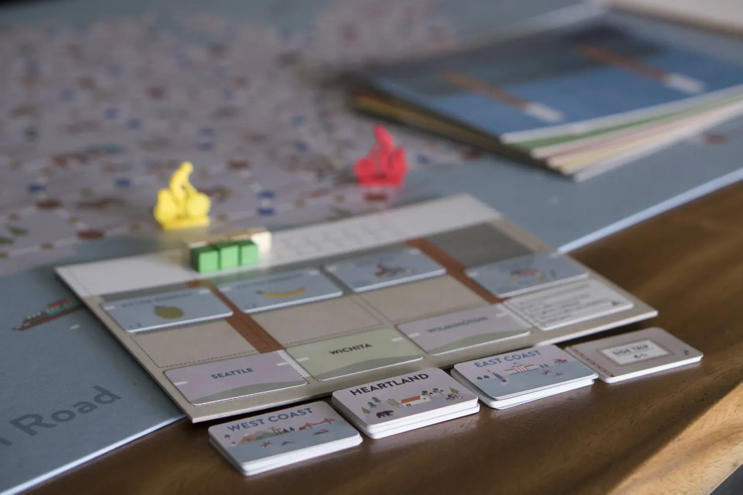 Spielefaible The Open Road Brettspiel Abenteuer