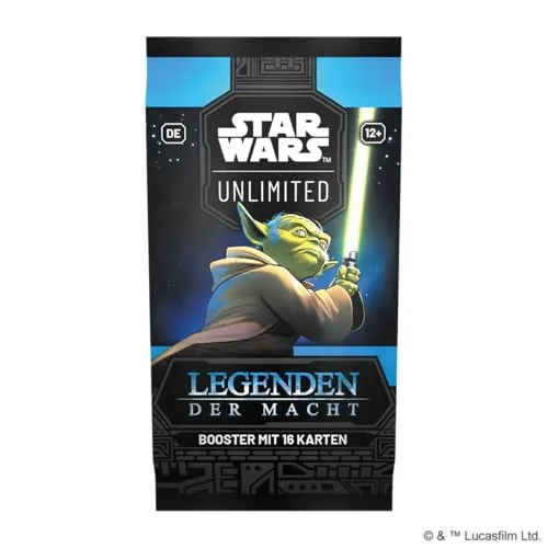 Asmodee Star Wars Unlimited Legenden der Macht Booster Jedi Sith