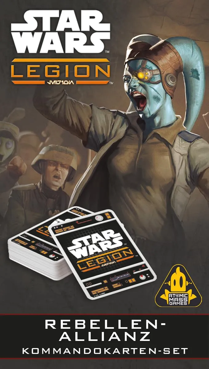 Star Wars Legion Rebellen Kommando-Kartenset Tabletop deutsch
