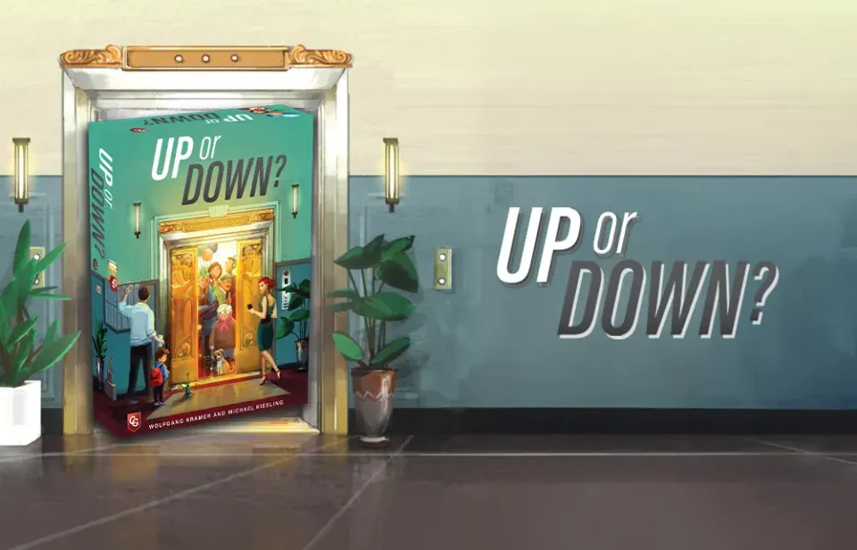 Capstone Games Up or Down? Kartenspiel Basisspiel für 6 Spieler