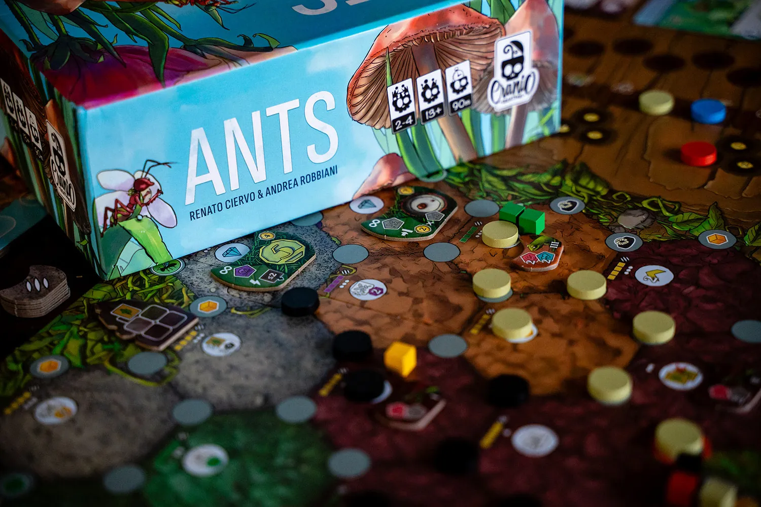 Capstone Games ANTS Brettspiel Strategiespiel deutsche Ausgabe