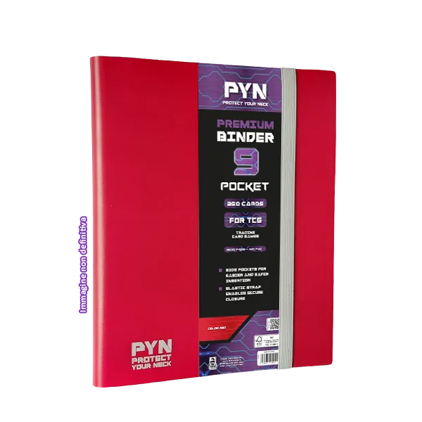 Cranio PYN Premium Binder 9 Pocket Hellblau 360 Karten