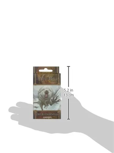 Fantasy Flight Herr der Ringe LCG Der Rothornpass Abenteuerpack Deutsch