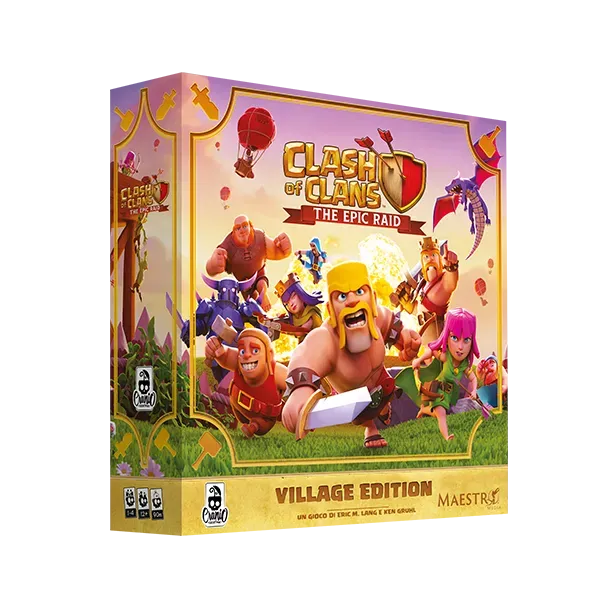 Cranio Clash of Clans The Epic Raid Brettspiel