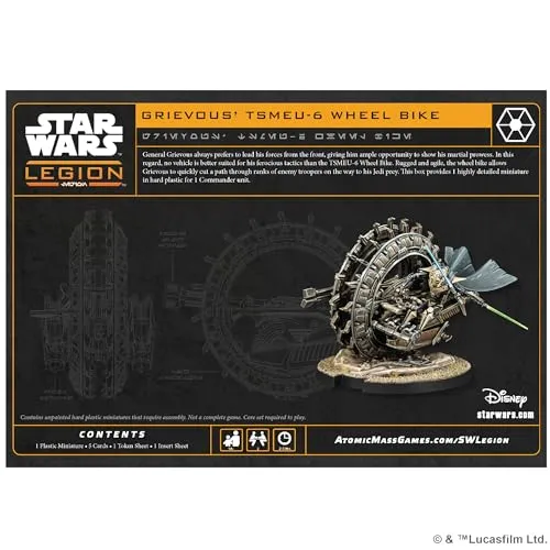 Asmodee Star Wars Legion Grievous TSMEU-6 Wheel Bike Erweiterung