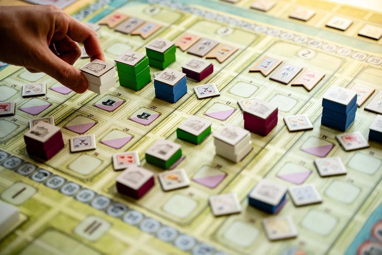 Capstone Games Raising Chicago Brettspiel limitiert