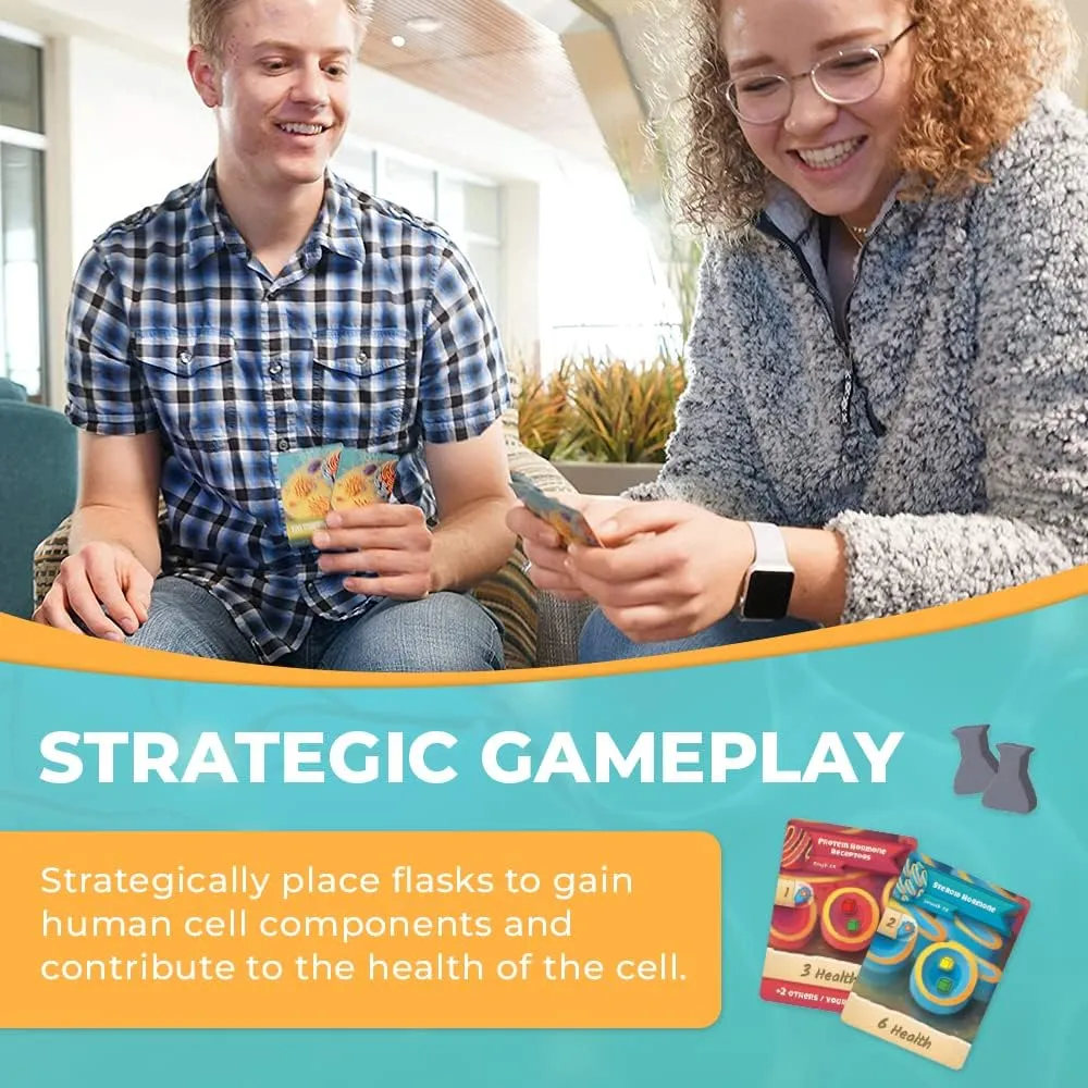 Genius Games Cytosis Brettspiel Zellbiologie Worker Placement