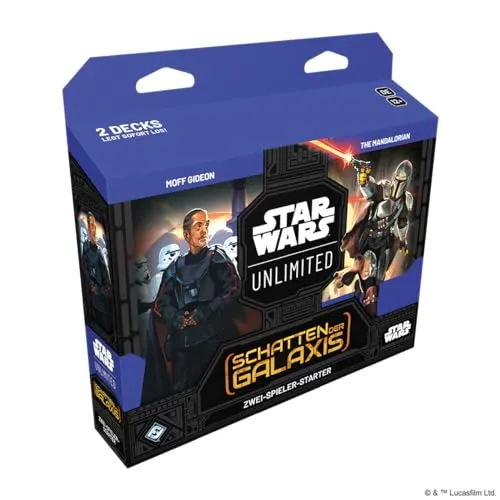 Star Wars Unlimited Schatten der Galaxis Starter 2 Decks Deutsch