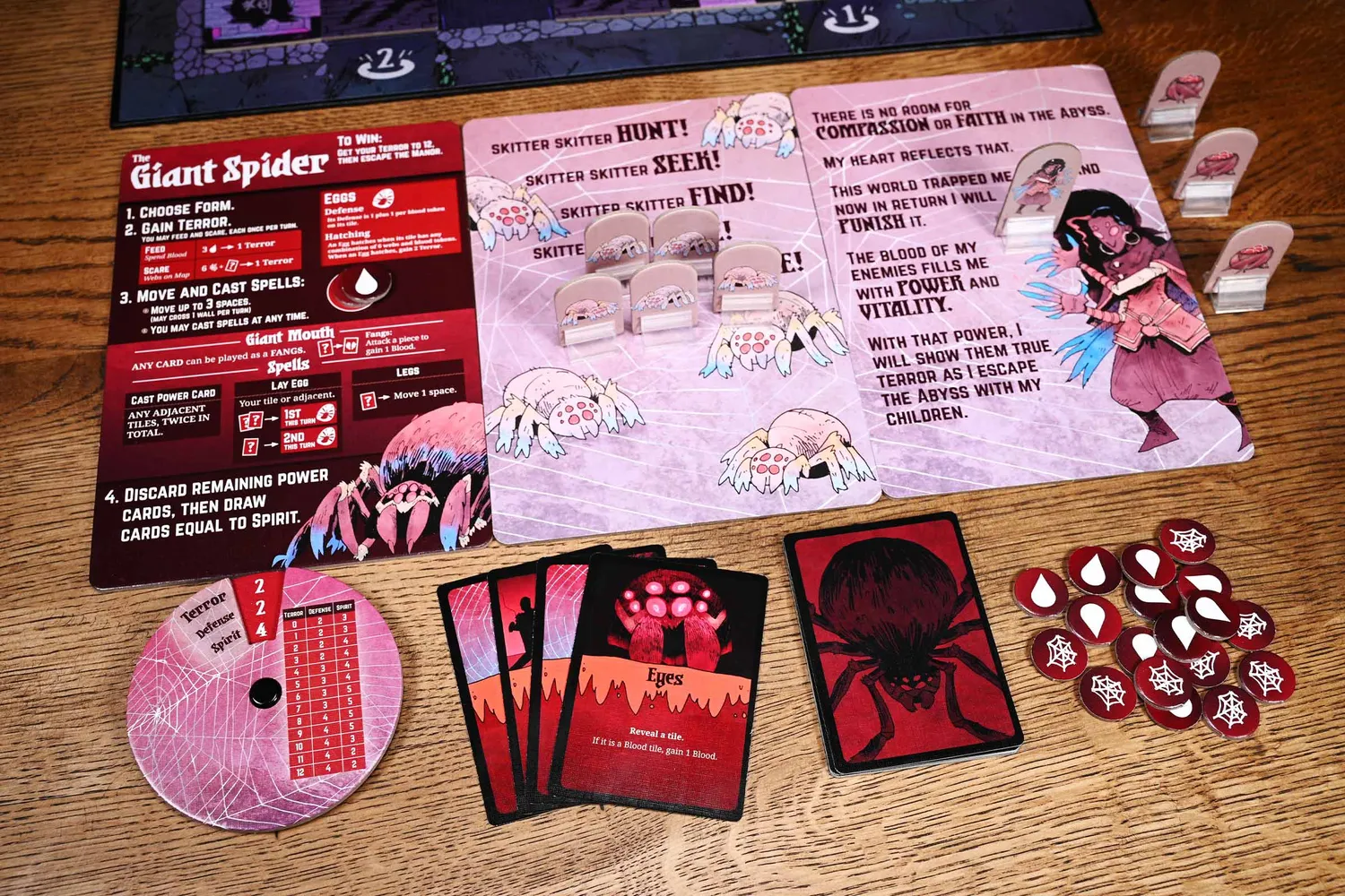 Leder Games Vast The Mysterious Manor Brettspiel asymmetrisch