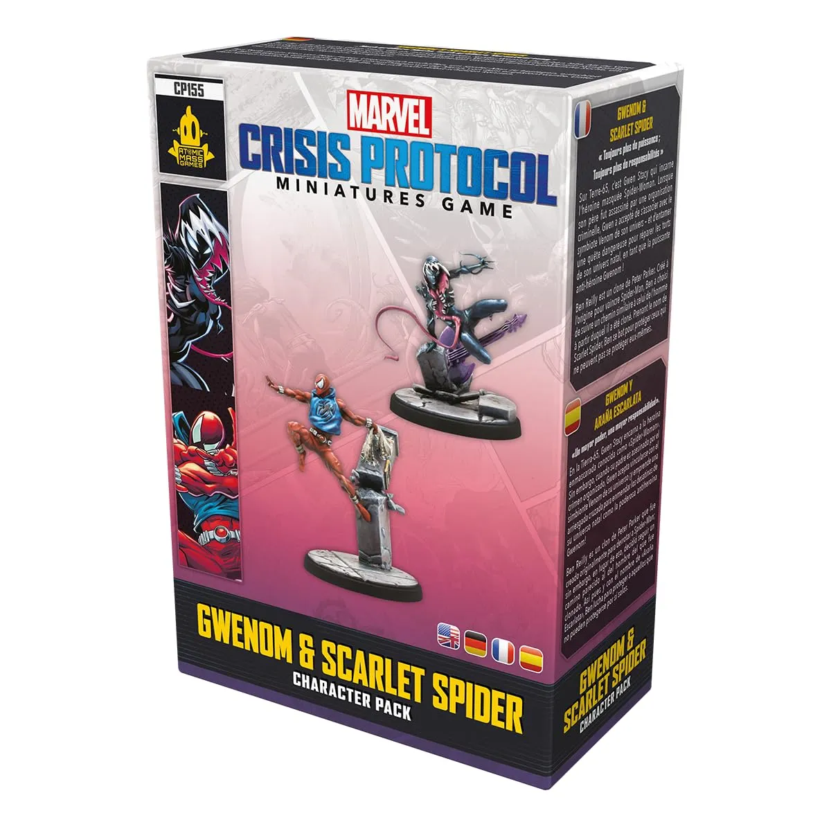 Atomic Mass Games Marvel Crisis Protocol Gwenom & Scarlet Spider Erweiterung