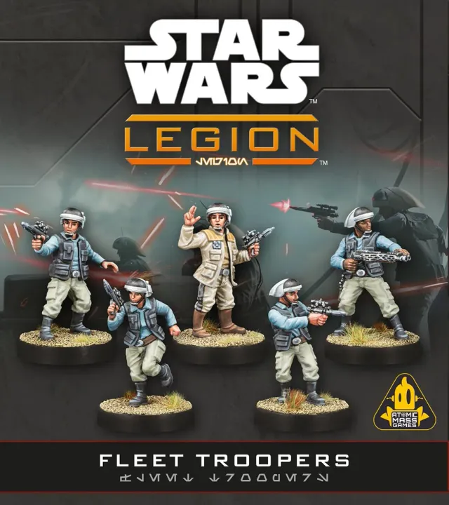 Star Wars Legion Fleet Troopers Tabletop-Erweiterung Rebellen
