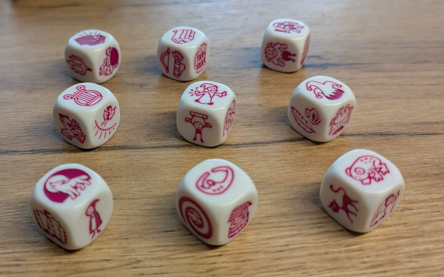 Rory's Story Cubes Fantasia Würfelspiel Neue Auflage