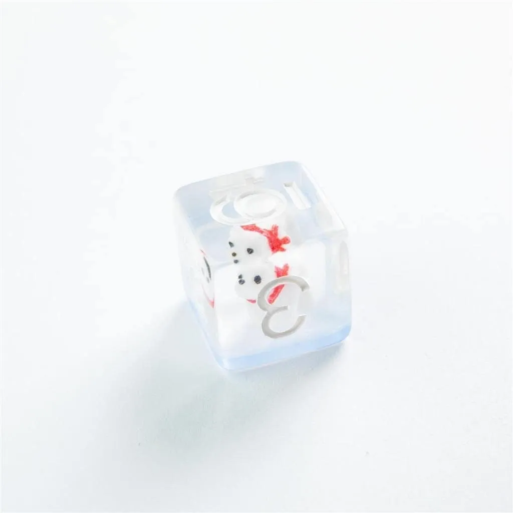 Gamegenic Embraced Polar Bear Würfelset 7-teilig Resin