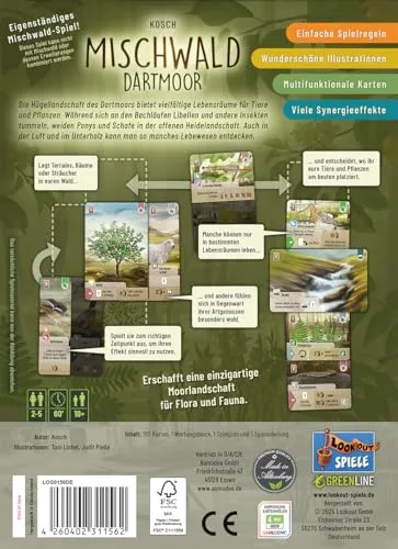Asmodee Mischwald Dartmoor Grundspiel Kennerspiel deutsch