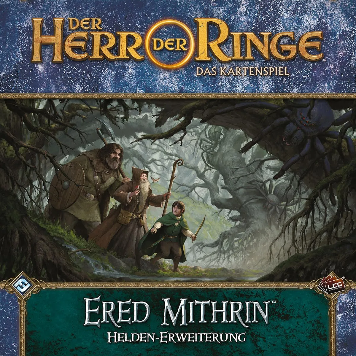 Fantasy Flight Games Herr der Ringe LCG Ered Mithrin Helden-Erweiterung