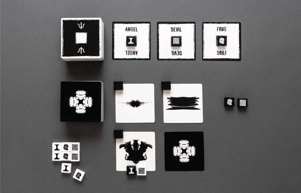 Capstone Rorschach Teamspiel Partyspiel Klecksbilder Wort