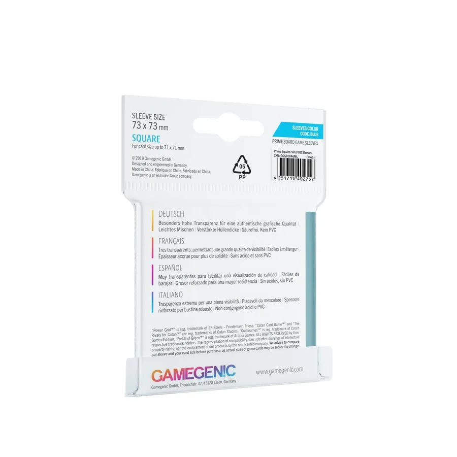 Gamegenic Prime Square Kartenhüllen 73x73 50 Stück