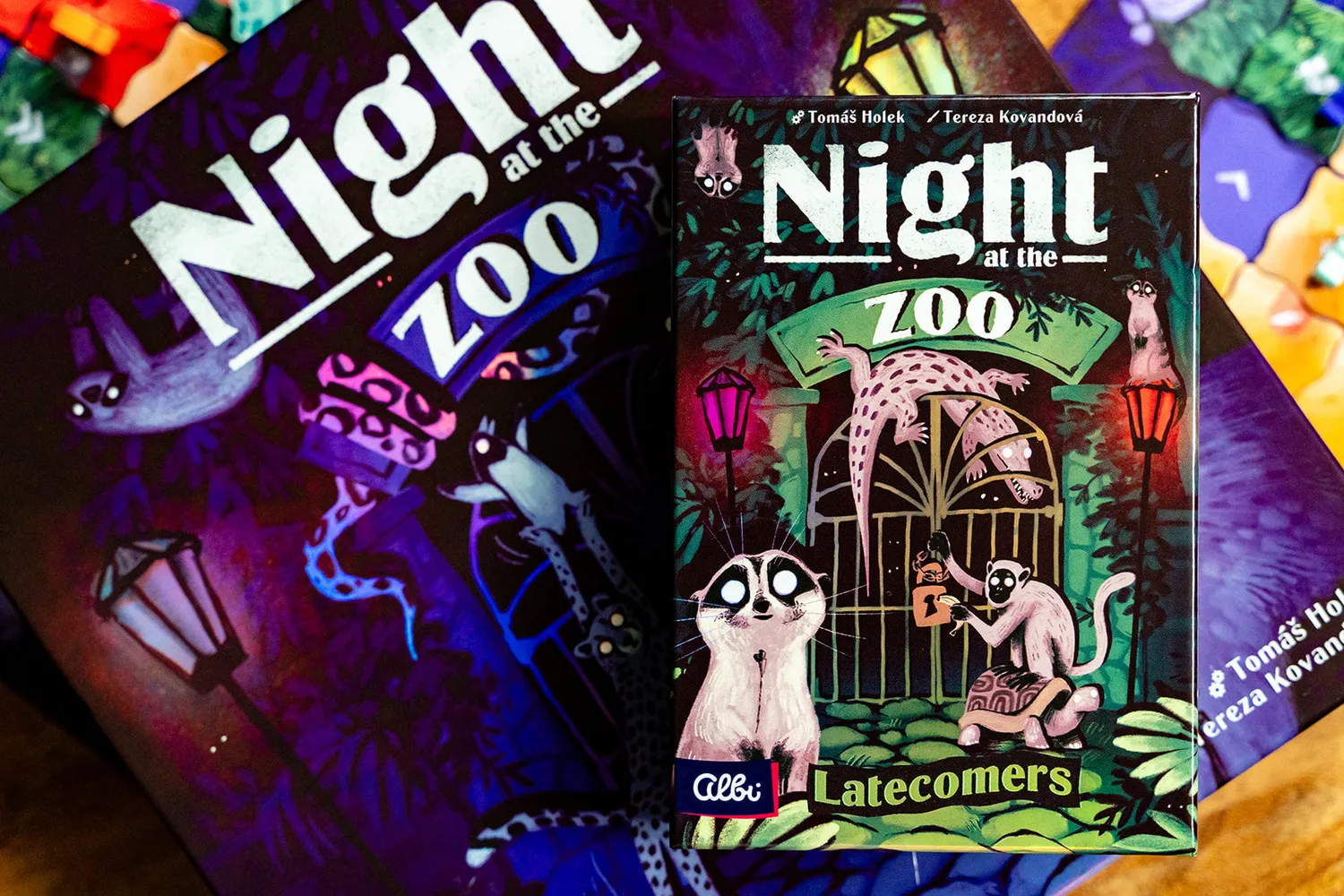 Capstone Games Night at the Zoo Latecomers Erweiterung