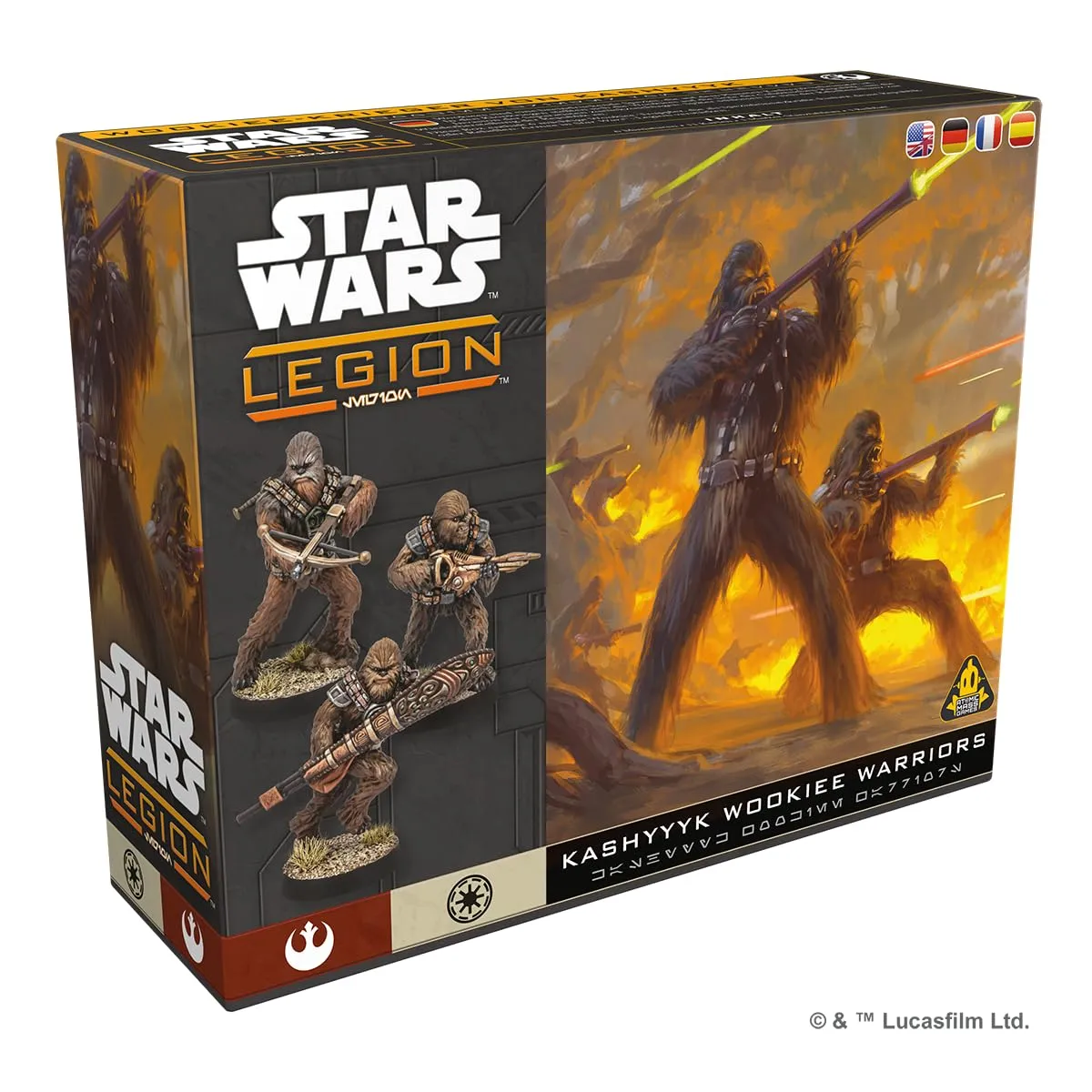 Asmodee Star Wars: Legion Kashyyyk Wookiee-Krieger Tabletop-Erweiterung
