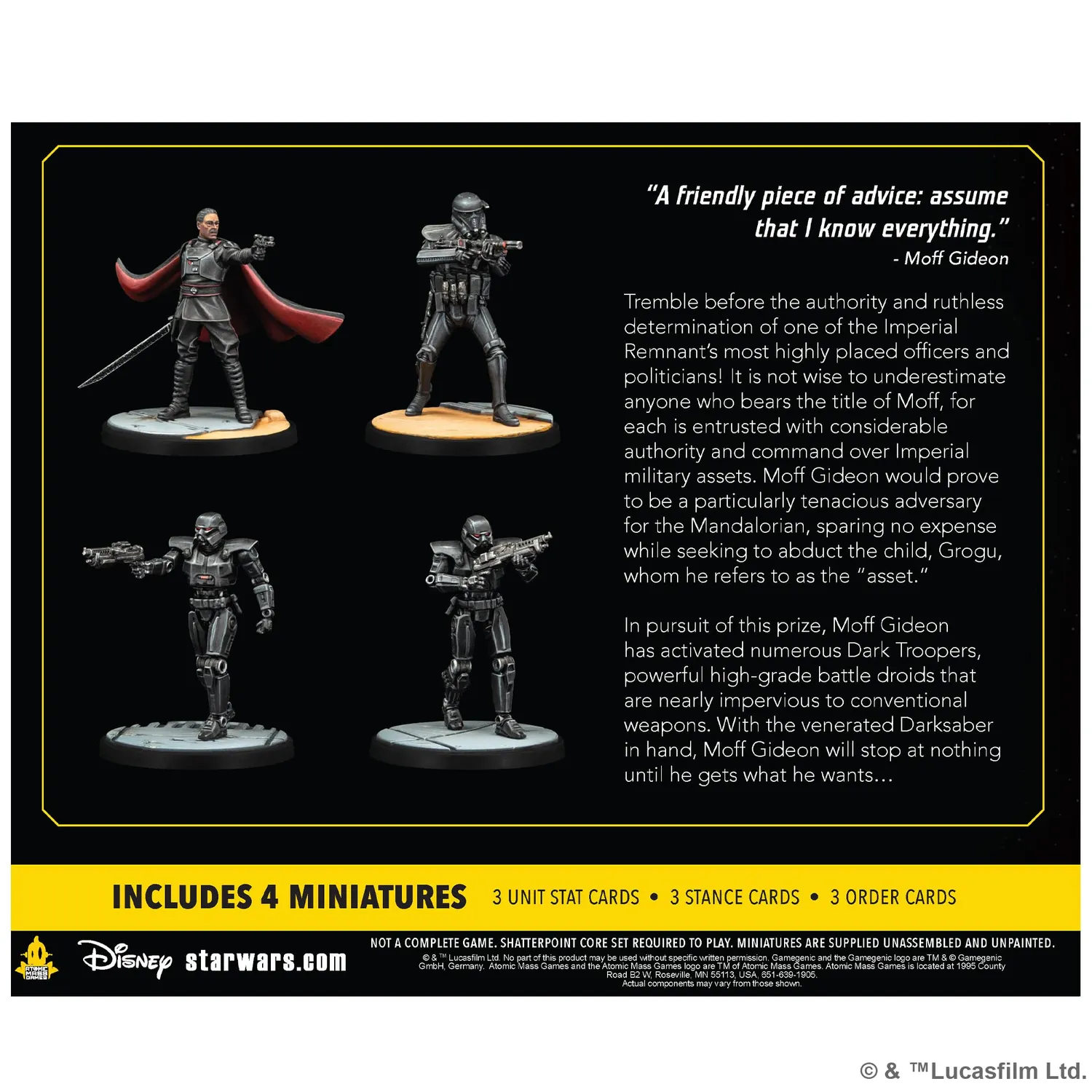 Star Wars Shatterpoint You Have Something I Want Squad-Pack