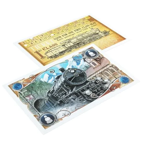 Gamegenic Zug um Zug Europa Art Sleeves 168 Kartenhüllen