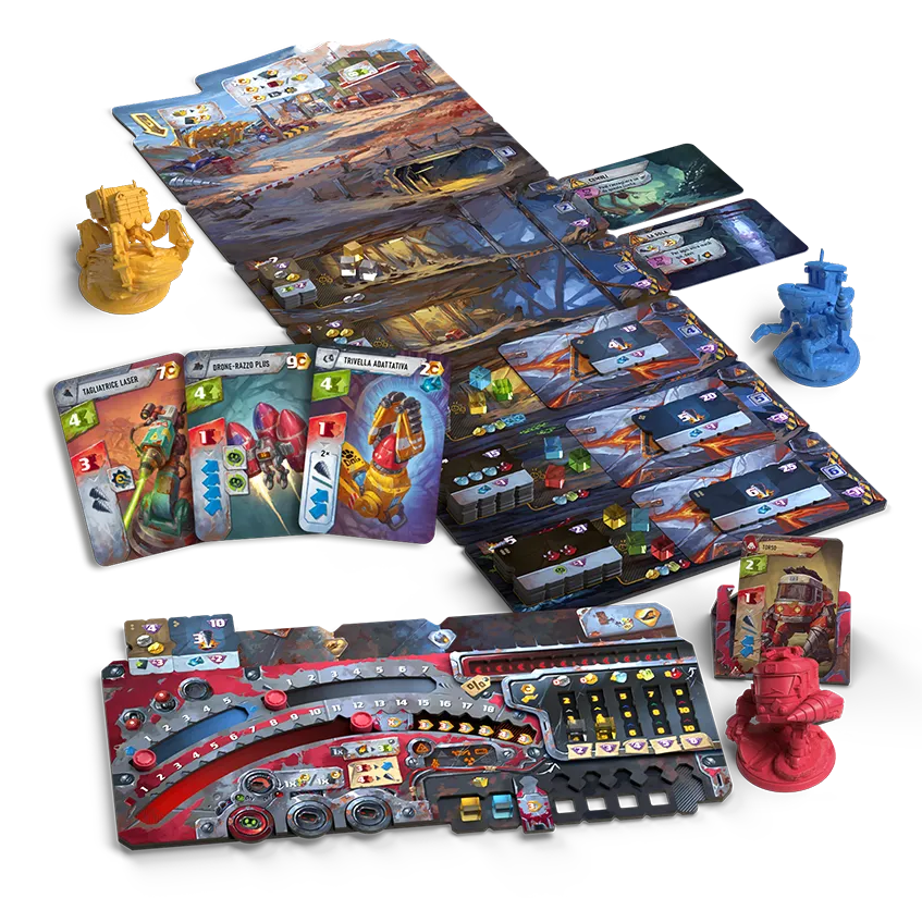Cranio Drillers Brettspiel Mech-Mine Vorbestellung