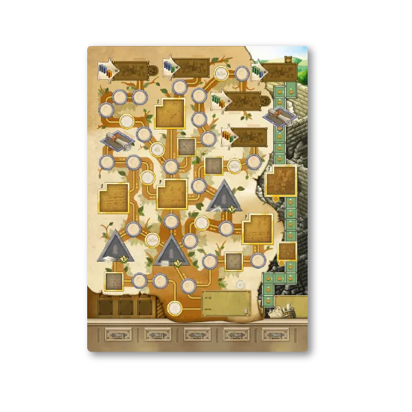 Cranio Newton New Horizon Brettspiel Erweiterung Map