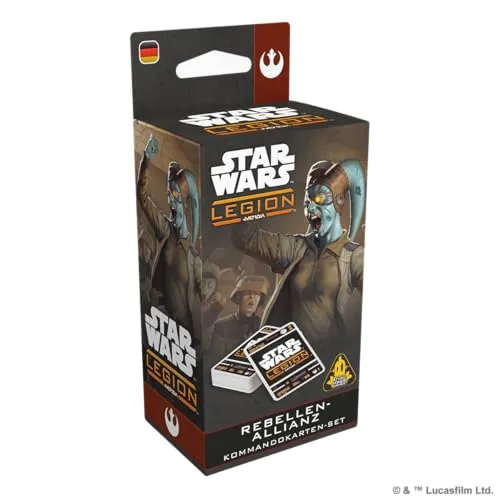 Star Wars Legion Rebellen Kommando-Kartenset Tabletop deutsch