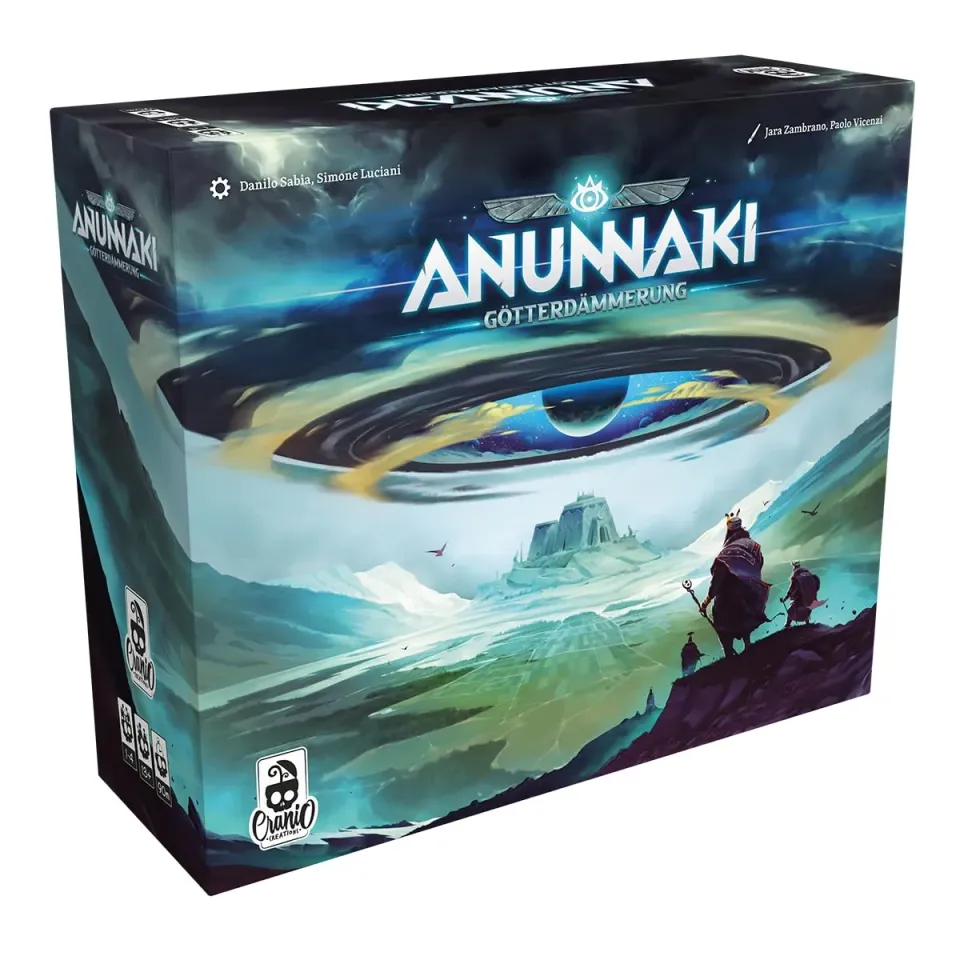 Cranio Anunnaki Götterdämmerung Strategiespiel 1-4 Spieler 90 Min